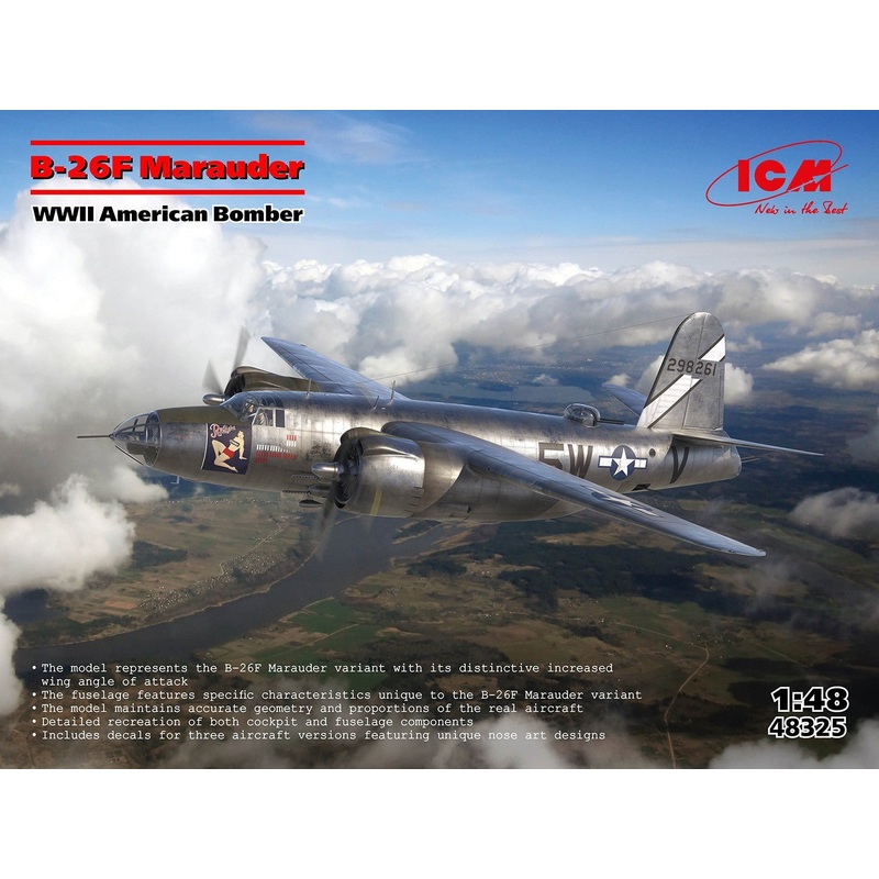 ICM 48325 1:48 B-26F Marauder