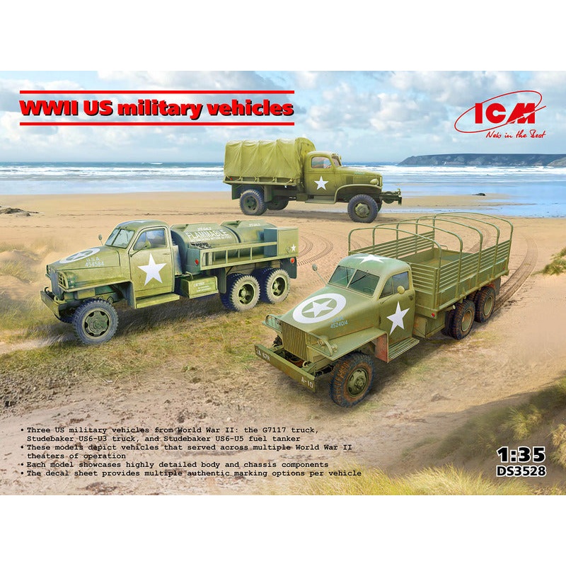 ICM DS3528 1:35 WWII US Military Vehicles