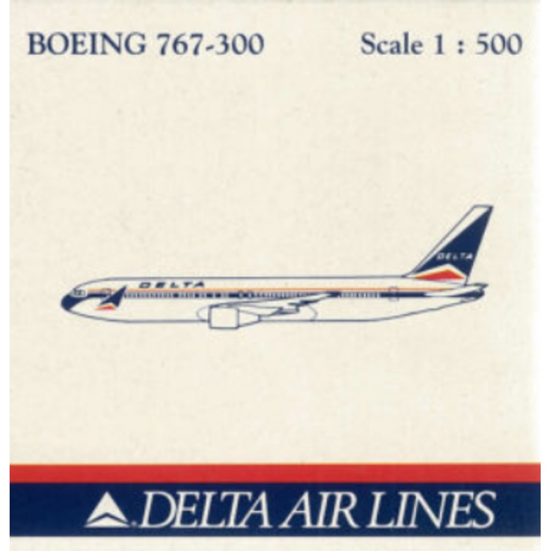 Schabak 82721 Delta Airlines Boeing 767-300 (1:500)