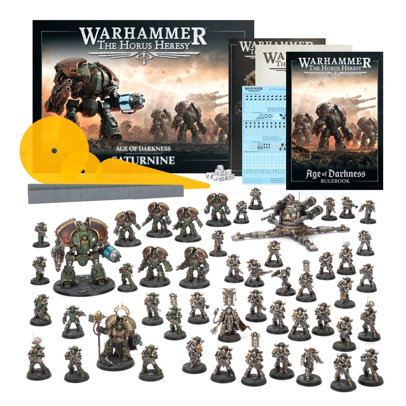 Warhammer The Horus Heresy: Saturnine Box Set Pre-Order Release 26th July 2025