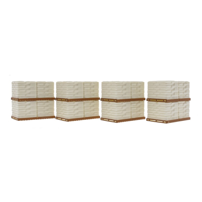 Bag loaded Pallets & Stacks