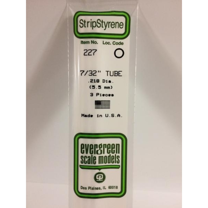Evergreen 227 – 5.5mm Tube