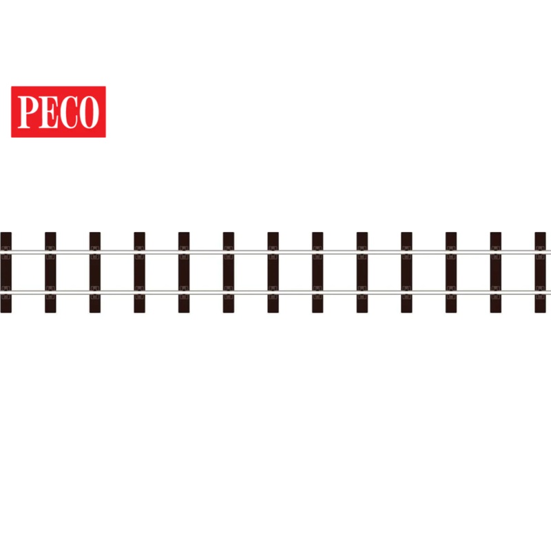 Peco SL-600 Box of 12 SM-32 Wooden sleeper type, Flexible track