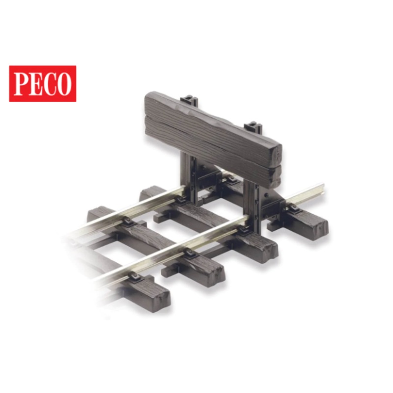 Peco SL-940 G45 Buffer Stop, narrow gauge type, rail & sleeper built