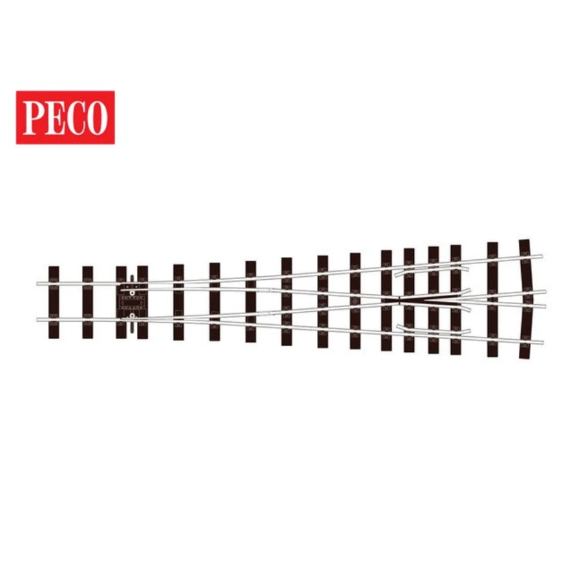 Peco SL-E697 Electrofrog Y medium radius point