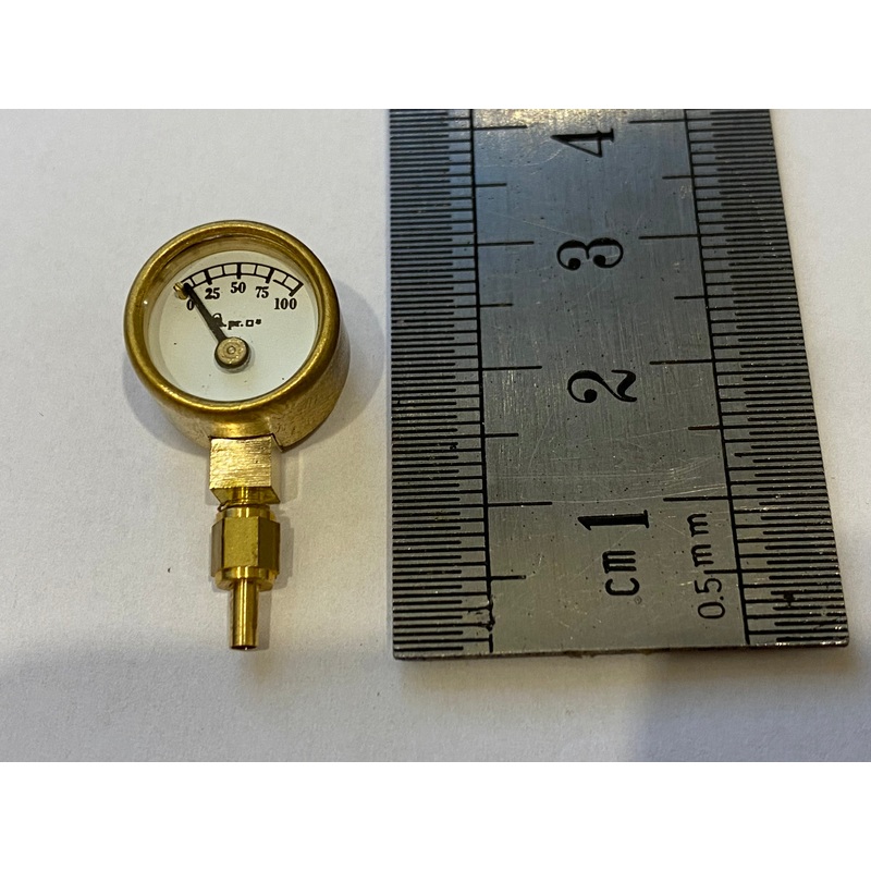 Pressure gauge 1/2inch 0-100psi 5BA