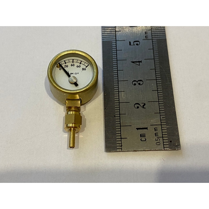 Pressure gauge for Roundhouse 3/4inch 3/16 x 40ME