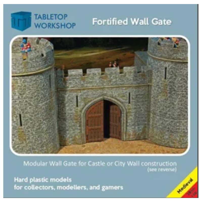 Tabletop Workshop Fortified Wall Gate