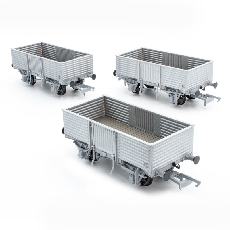 CI 12T Corrugated Open Wagon – Flying Snail – Pack 2