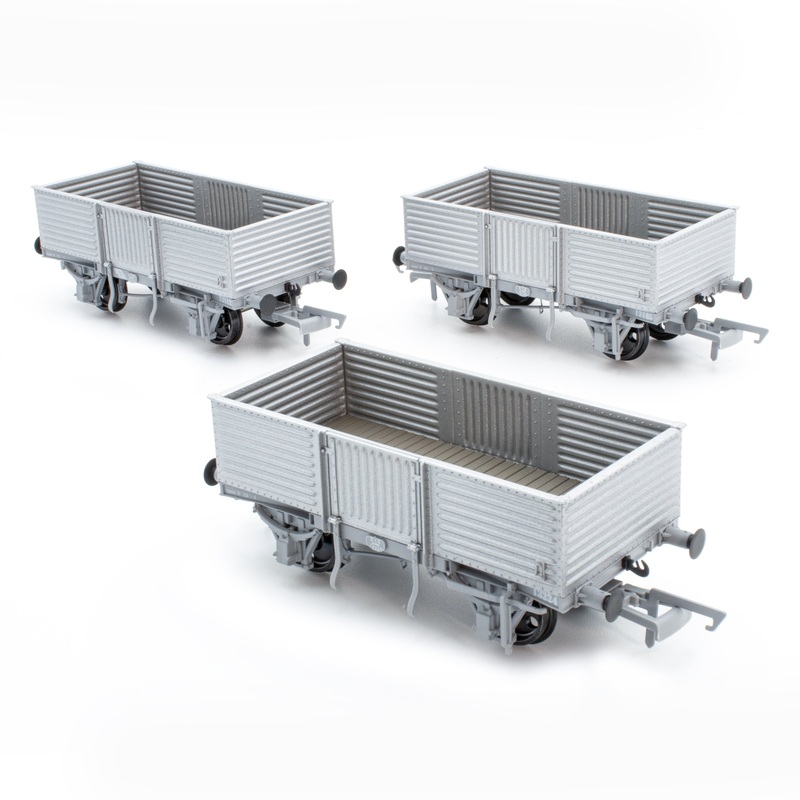 CI 12T Corrugated Open Wagon – Flying Snail – Pack 3