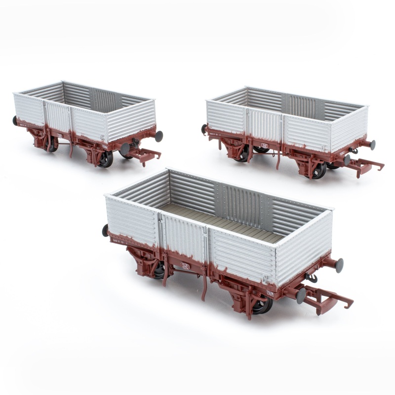 CI 12T Corrugated Open Wagon – Roundel – Pack 2