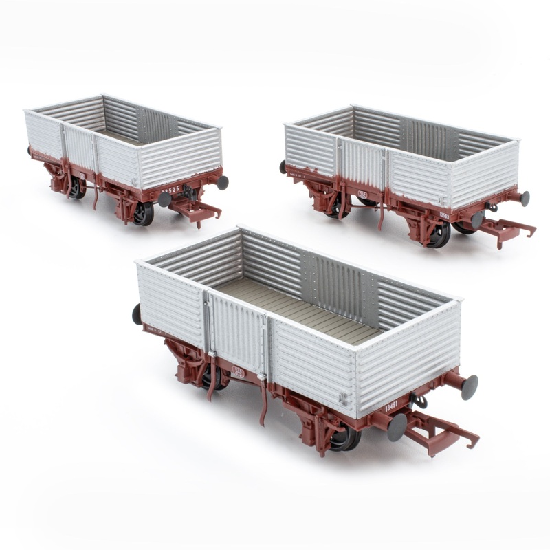 CI 12T Corrugated Open Wagon – Roundel – Pack 3