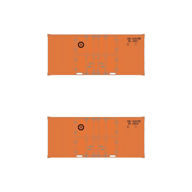 CIE 20′ Containers – Twin Pack C