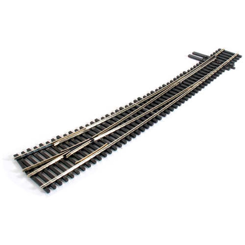 Code 83 – HO Streamline 83′ Line No.7 Right Hand Curved Turnout (Insulfrog)