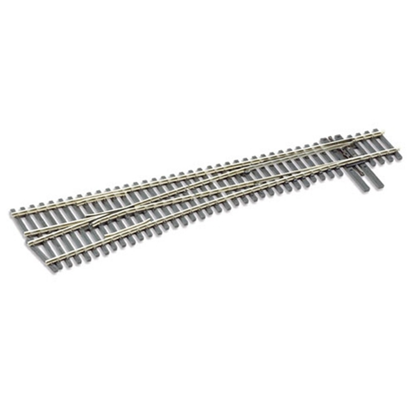 Code 83 – HO Streamline 83′ Line No8 Left Hand Turnout (Insulfrog)