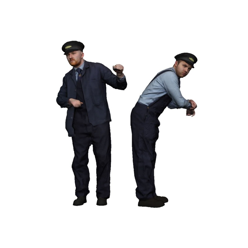 SECR P Class – Driver/Fireman – BR