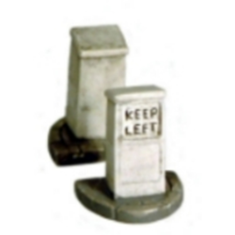 1960’s Traffic Island Keep Left