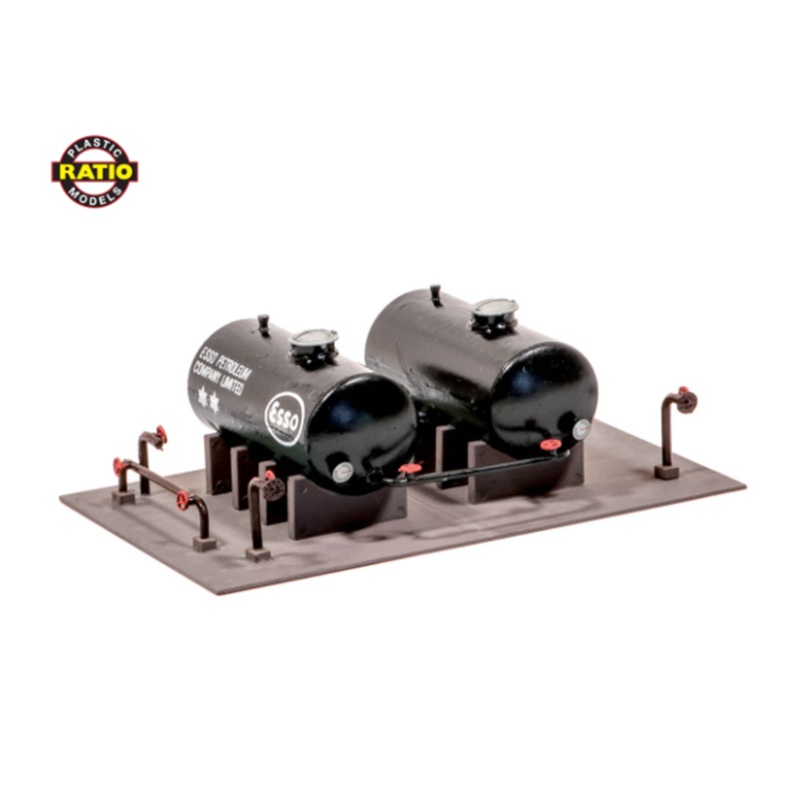 2 Oil Tanks Model Kit