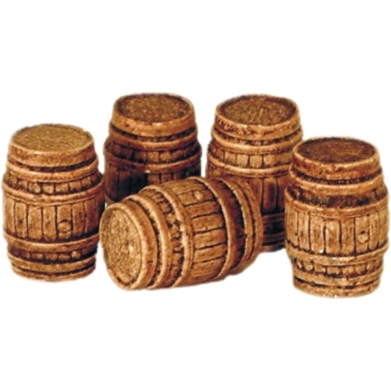 5 Large Oak Casks