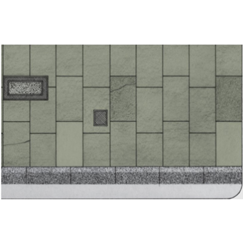 Building Papers – Grey Paving Stones