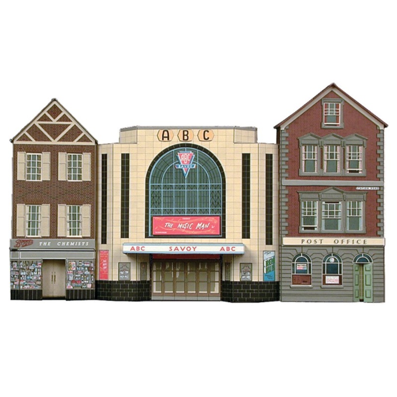 Cinema, Post Office & Shop Building Kit