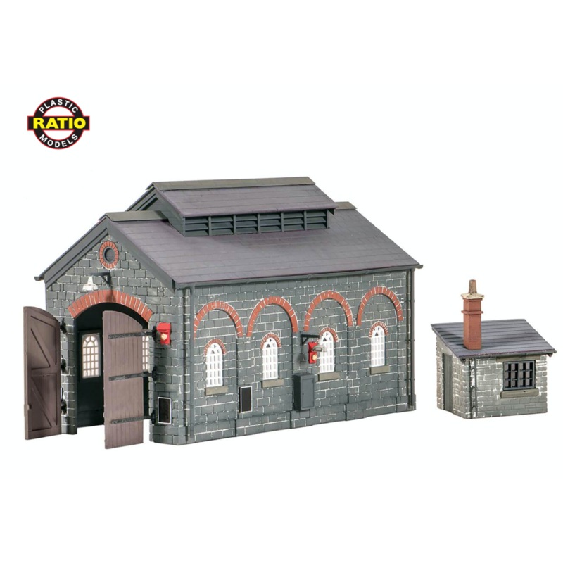 Engine Shed and Hut Kit