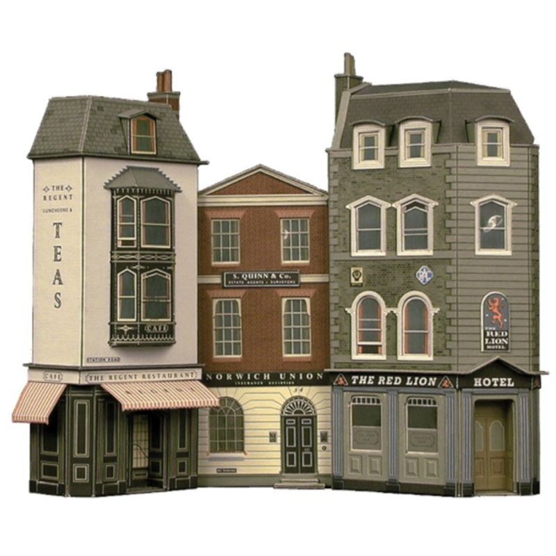Hotel, Offices & Restaurant Building Kit