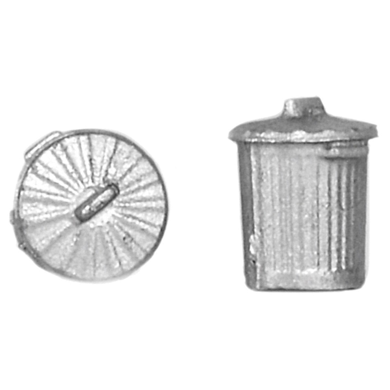 Old Style Domestic Dustbins x 10