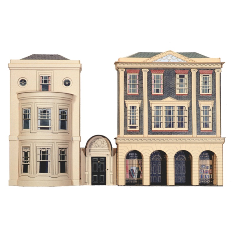 Regency Period Shops & House Building Kit