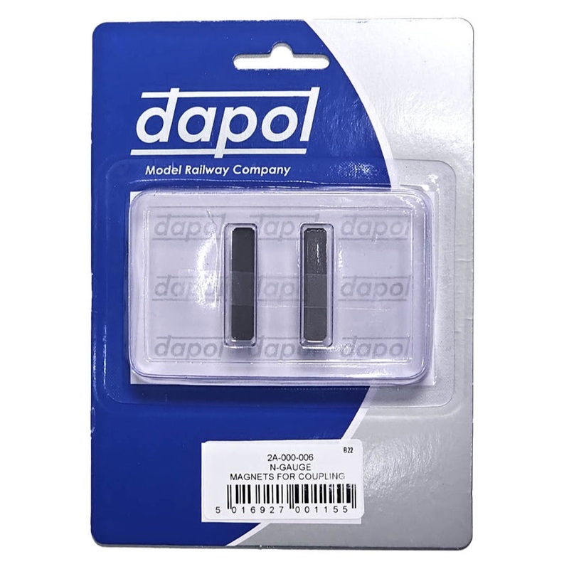 In track magnets for Dapol Easi-couple magnetic NEM couplers (1 pair)