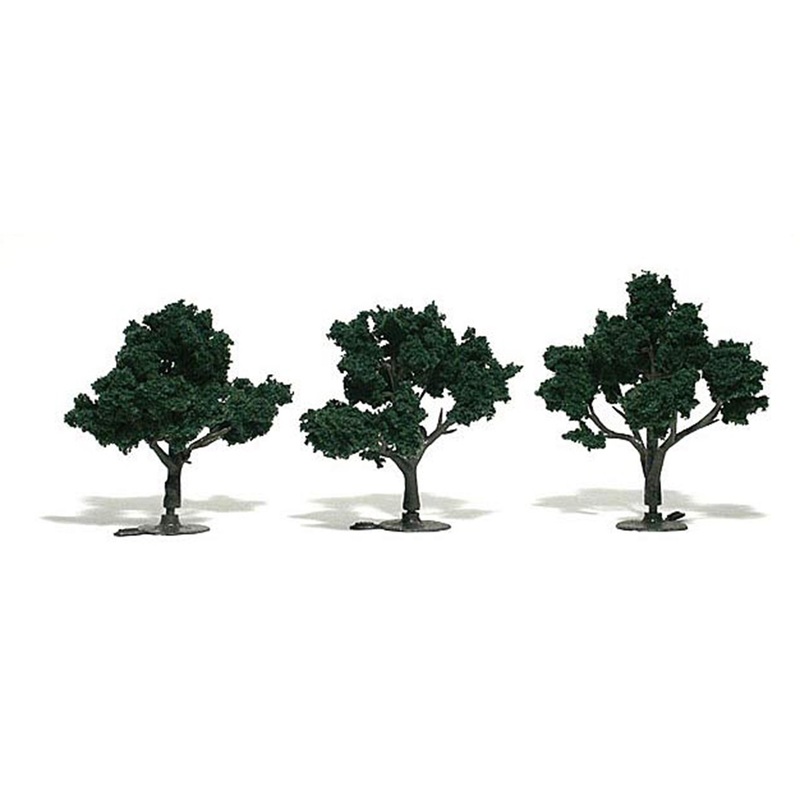 TR1508 Dark Green Trees 3 – 4 inch (Pack of 3)
