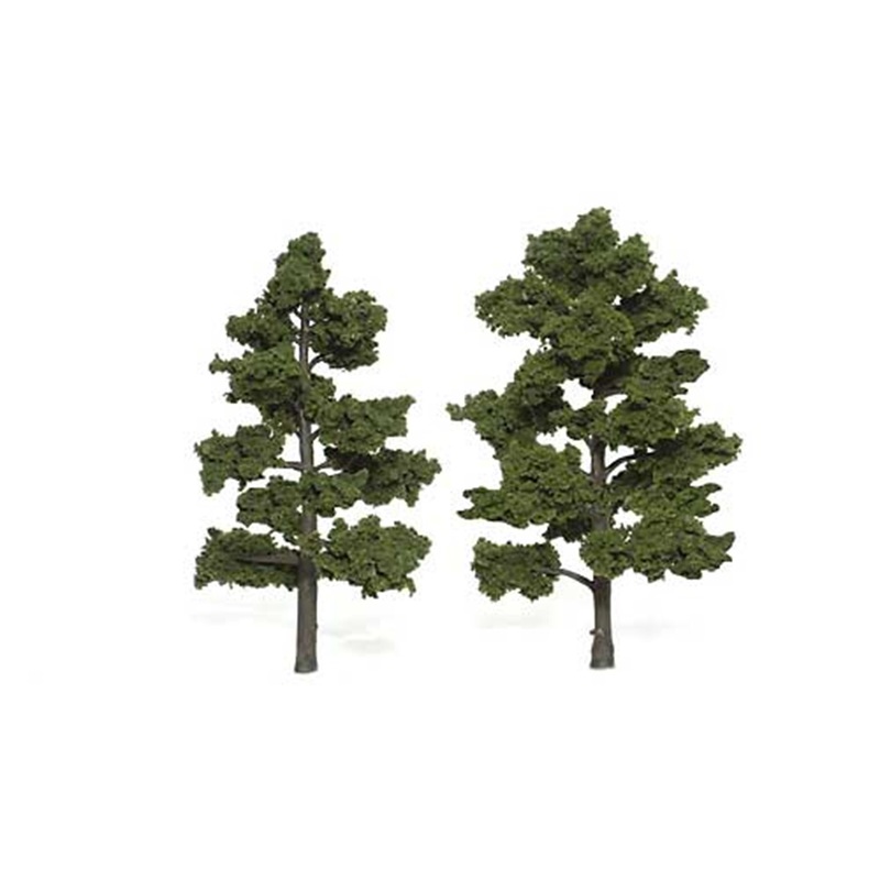 TR1516 Medium Green Trees 6 – 7 inch (Pack of 2)