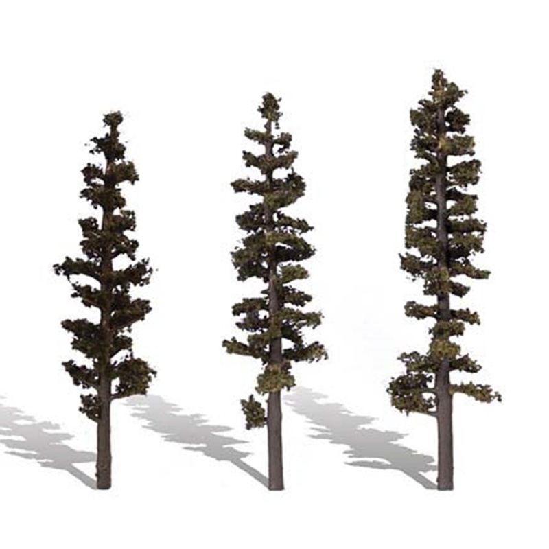 TR3562 Standing Timber Trees 6 – 7 inch (Pack of 3)