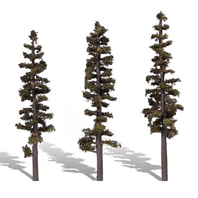 TR3563 Standing Timber Trees 7 – 8 inch (Pack of 3)
