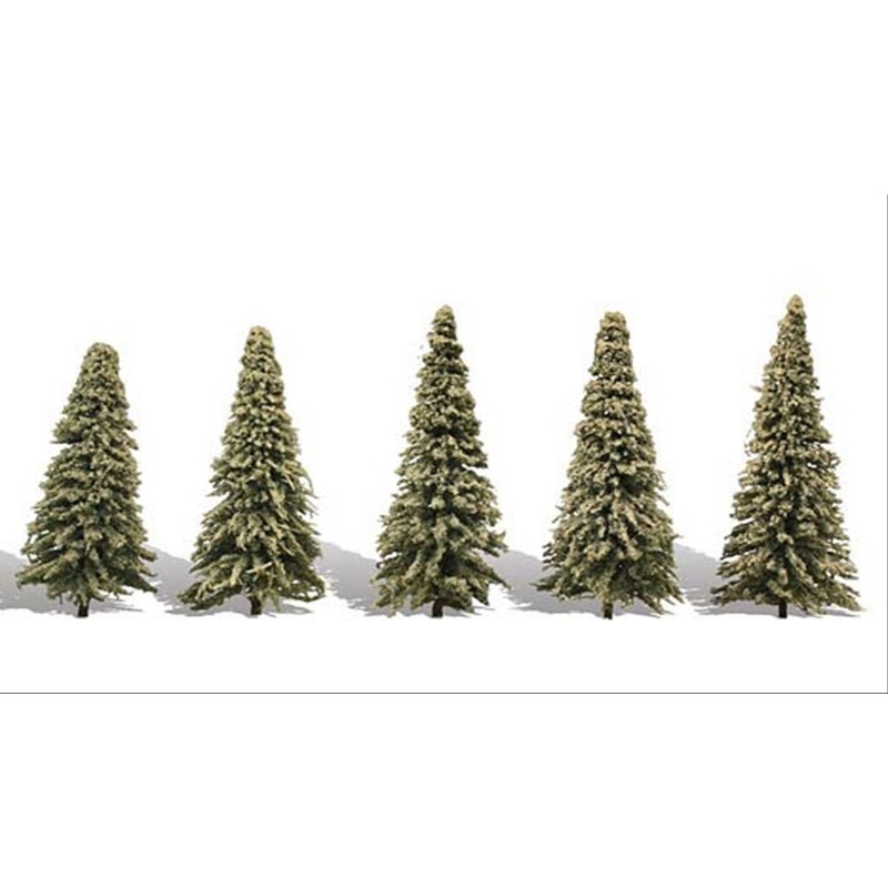 TR3566 Blue Needle Trees 2 – 3  inch (Pack of 5)