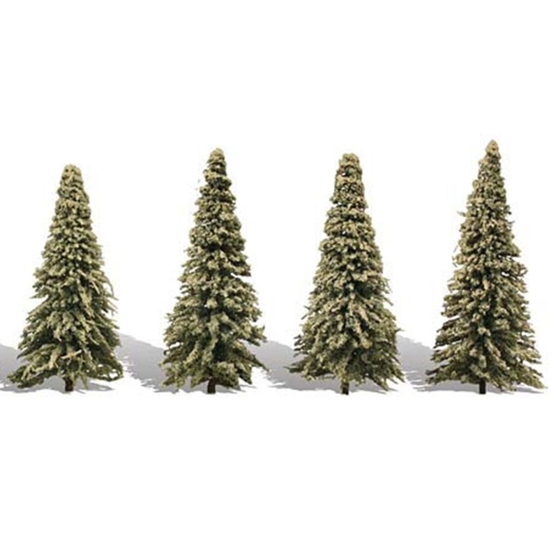 TR3569 Blue Needle Trees 3  – 5  inch (Pack of 4)