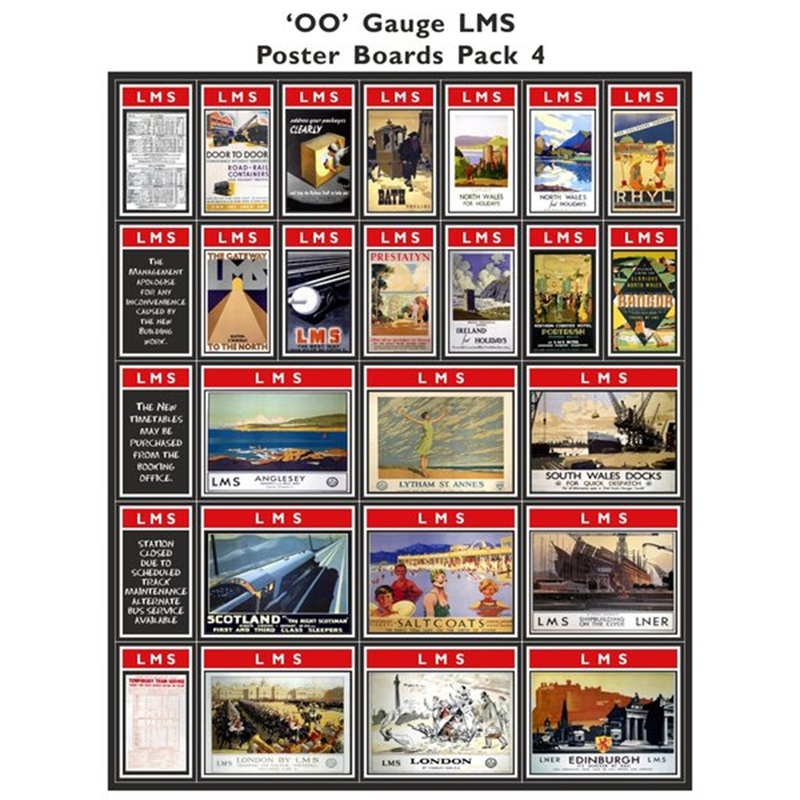 LMS Poster Boards Pack 4
