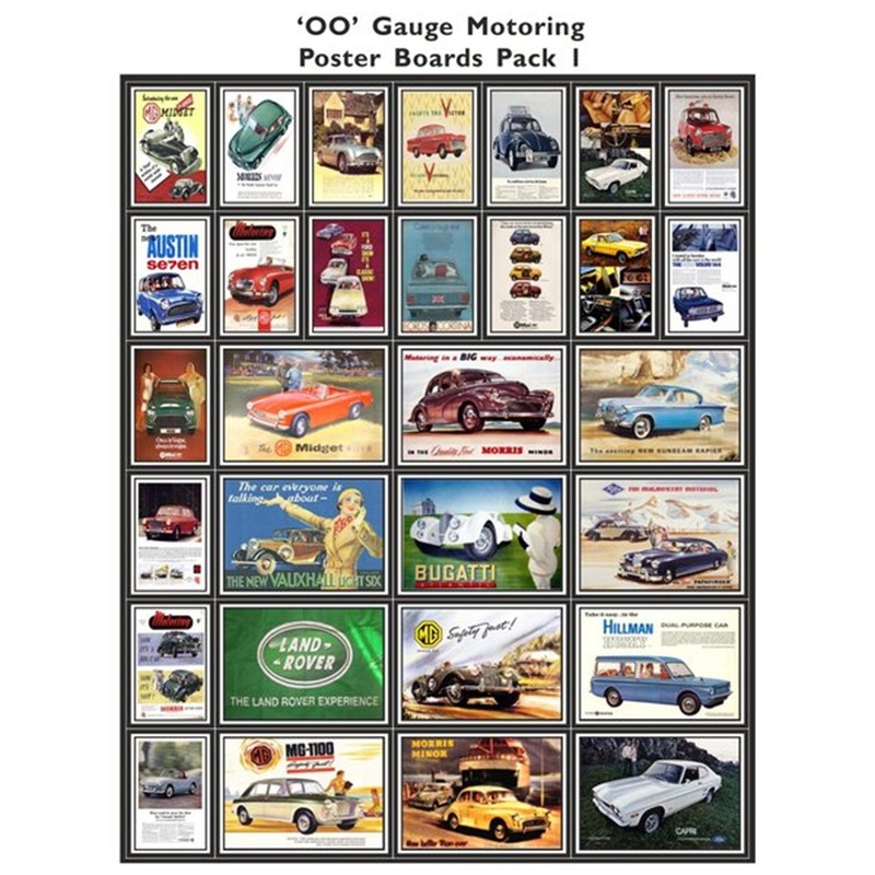 Motoring Poster Boards Pack 1