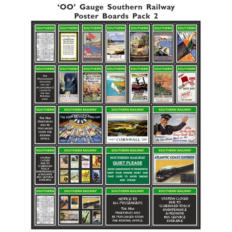 Southern Railway Poster Boards Pack 2