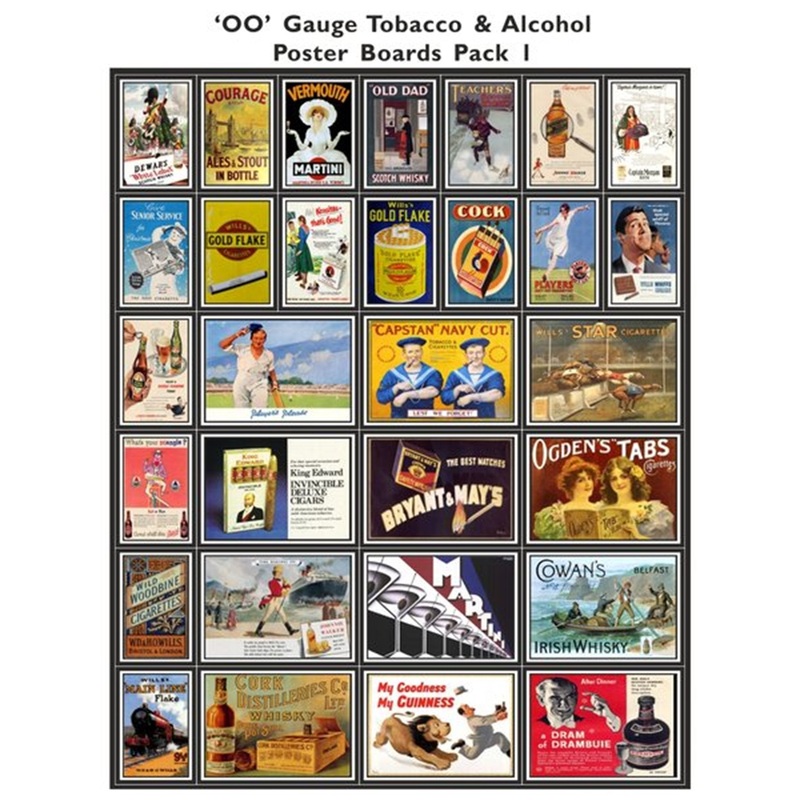 Tobacco & Alcohol Poster Boards Pack 1