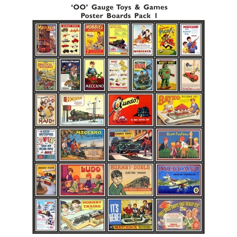 Toys & Games Poster Boards Pack 1