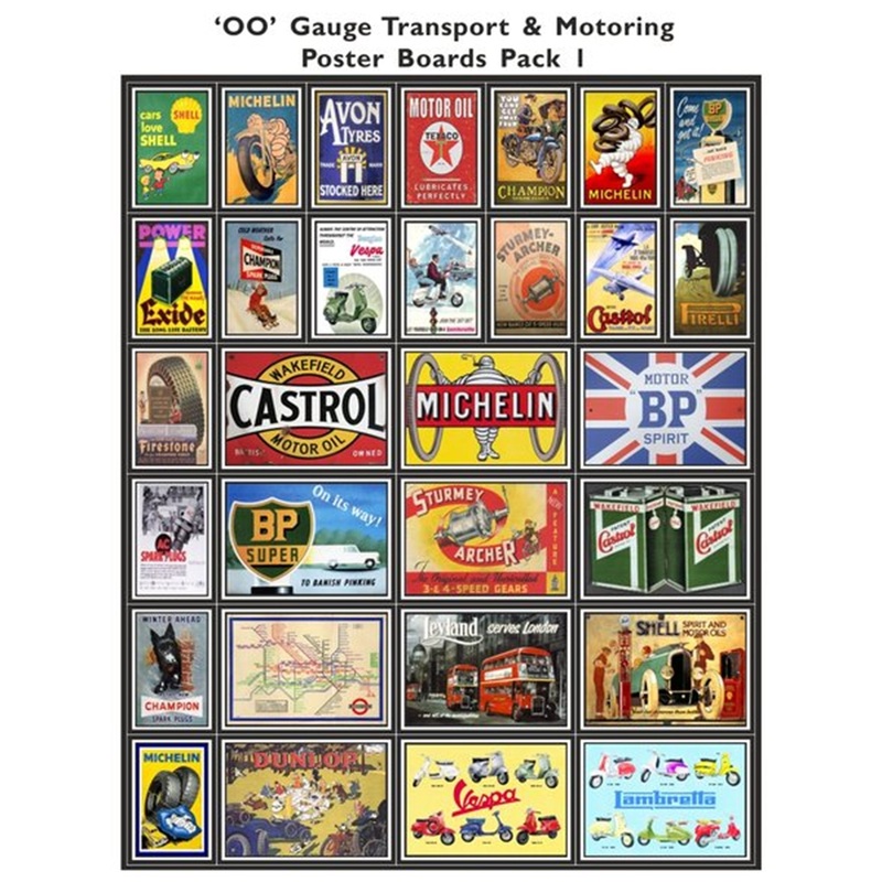 Transport & Motoring Poster Boards Pack 1