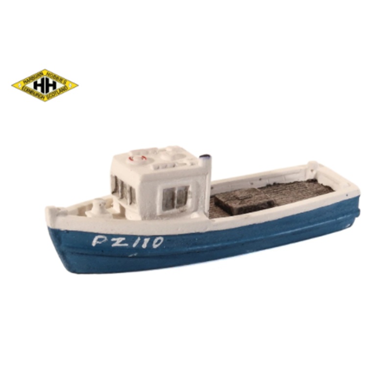 Harburn Hamlet HN651 Fishing Boat blue/white