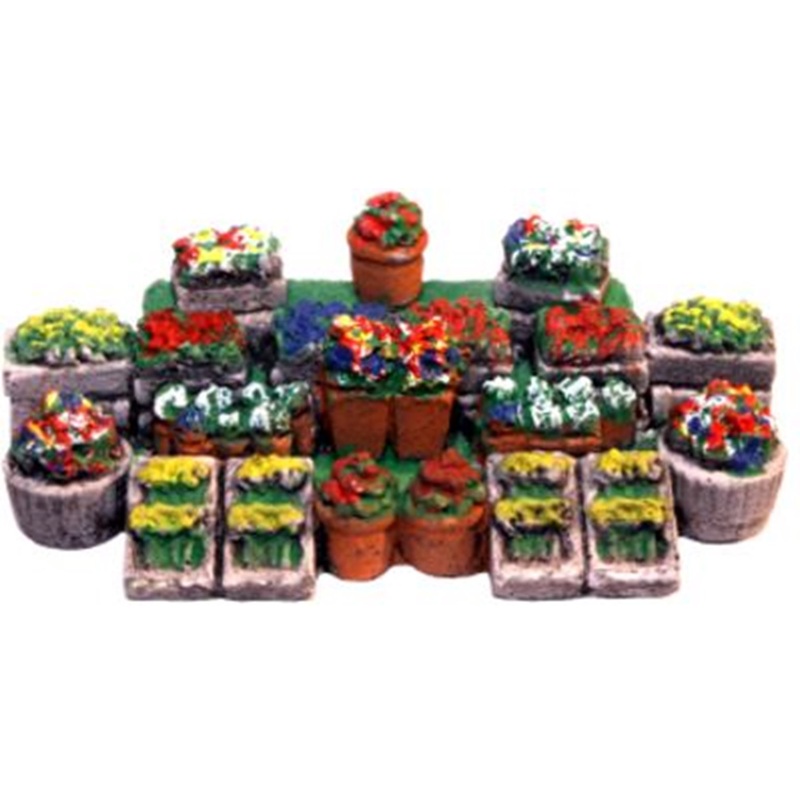 Harburn Hamlet SS368 Flower & Plant Stand with Signboard