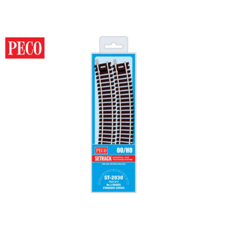 ST2030 – Code 100 – Third Radius Standard Curves X8