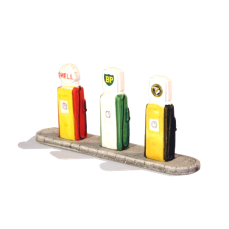 1960s ‘Shell’, ‘BP’ & ‘National’ pumps & base