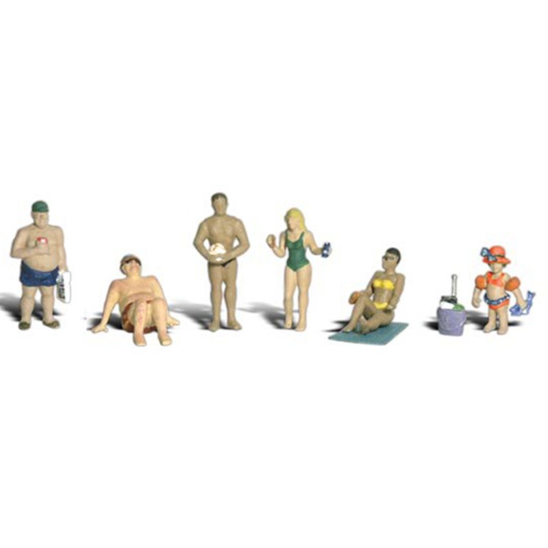 A1853 Scenic Accents – Sun Bathers – HO Scale
