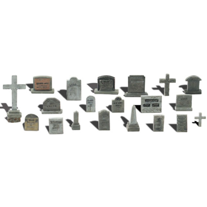 A1856 Scenic Accents – Tombstones – HO Scale