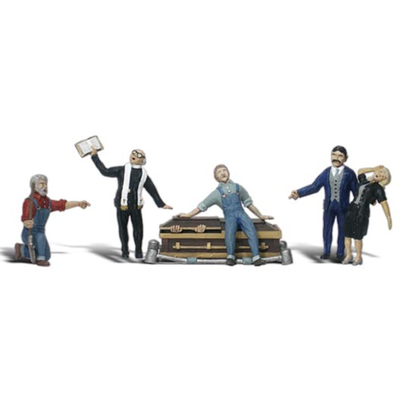 A1868 Scenic Accents – Graveside Service – HO Scale