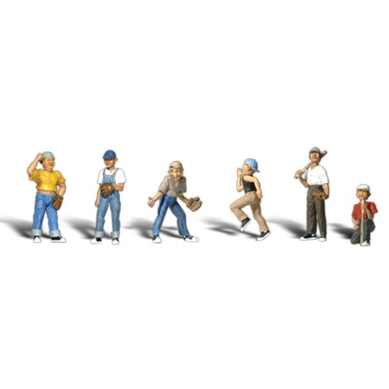 A1870 Scenic Accents – Baseball Players II – HO Scale